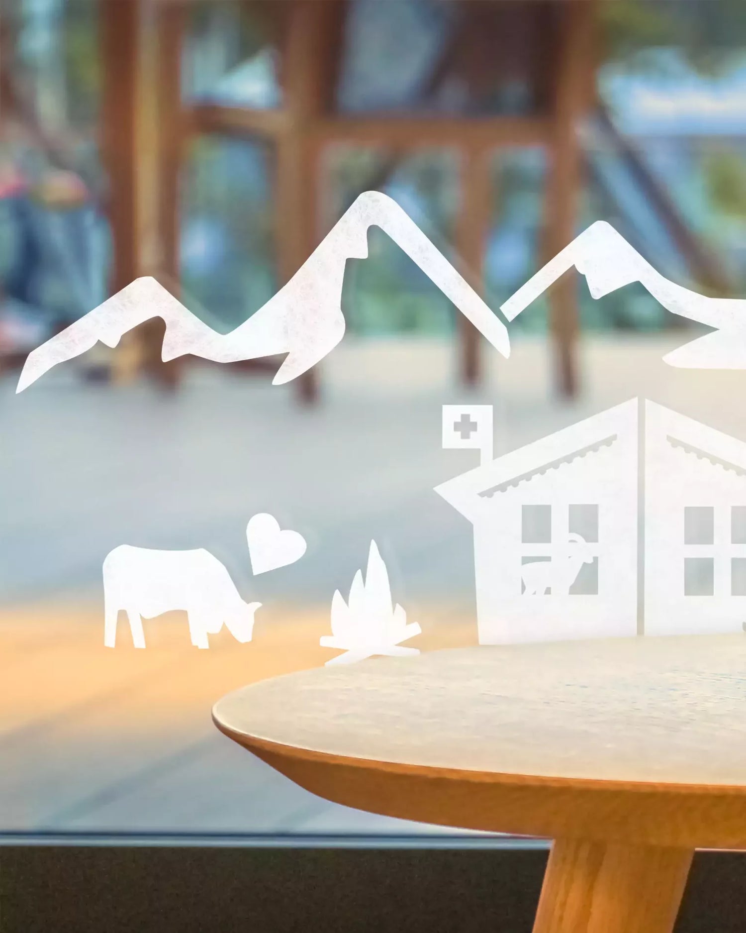 Swissness - Fensterdekoration - Gecko in the Box