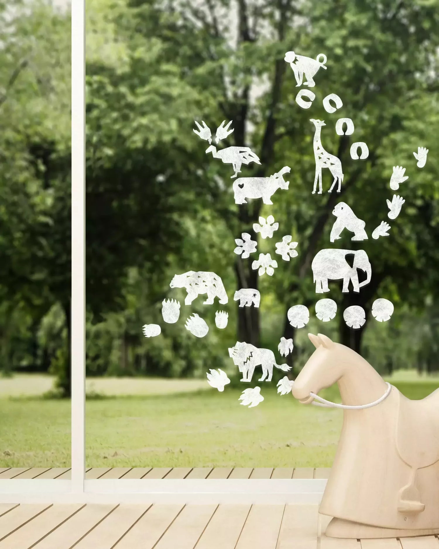 Fauna - Fensterdekoration - Gecko in the Box