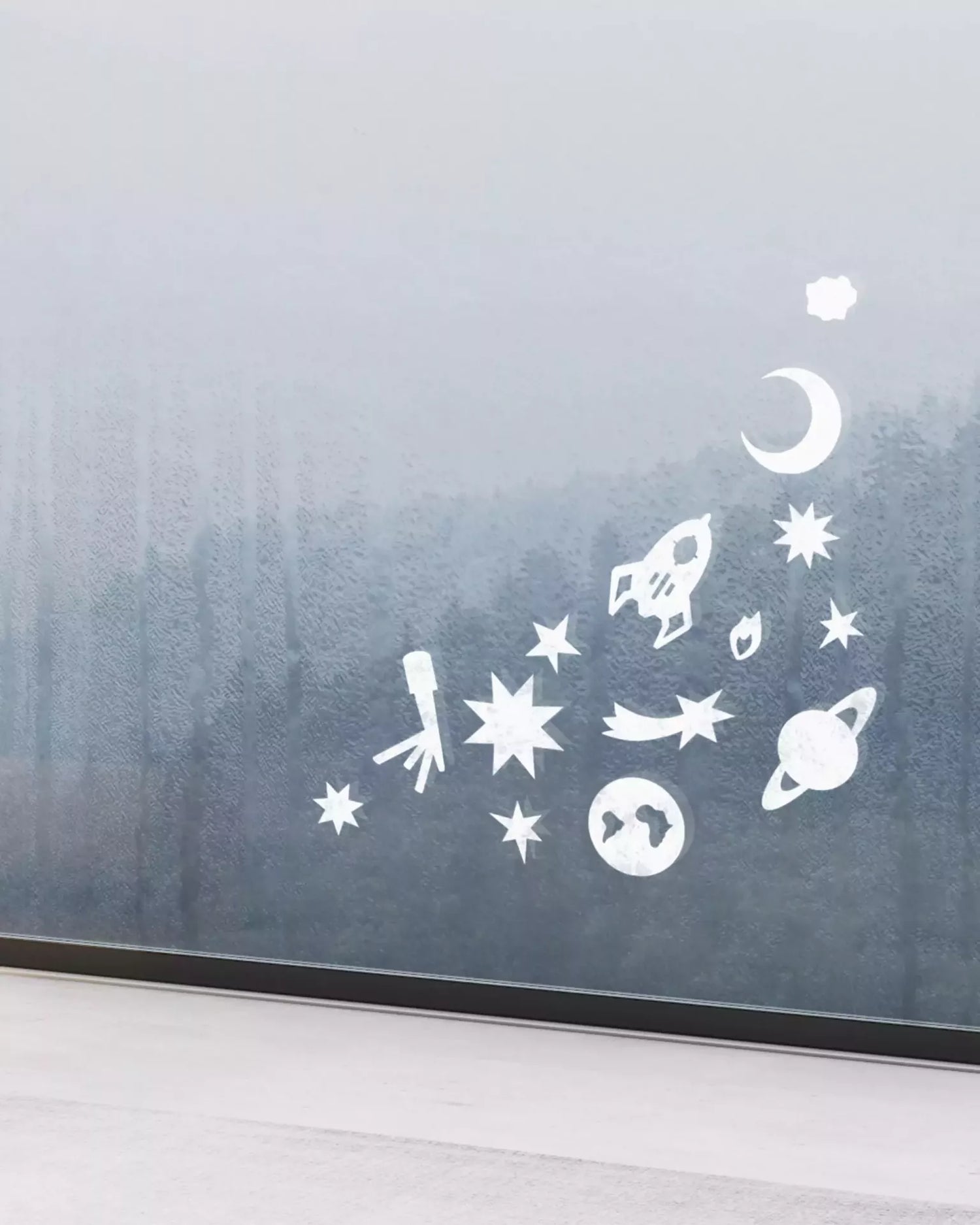 Cosmos - Fensterdekoration - Gecko in the Box