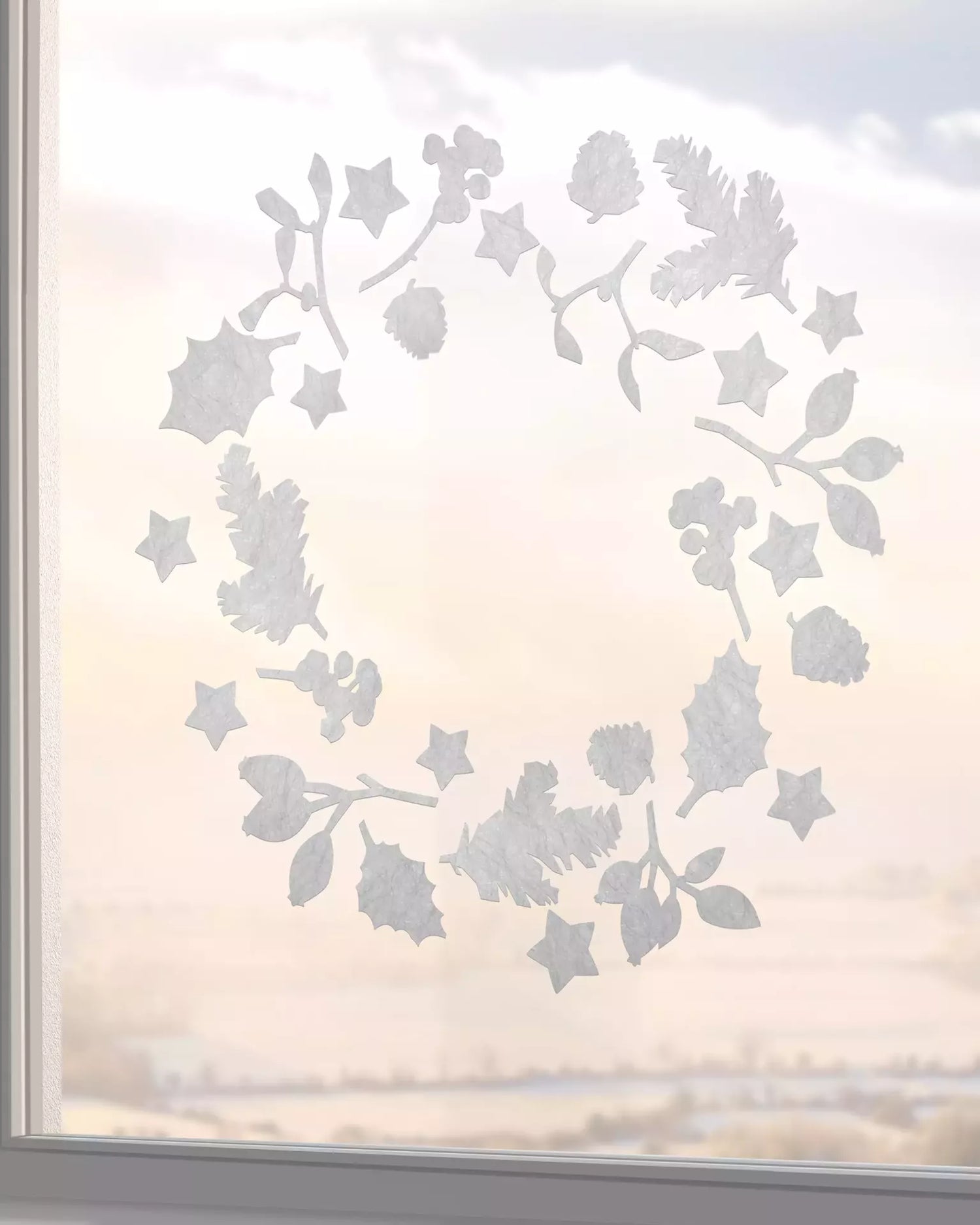 Advent Season - Fensterdekoration - Gecko in the Box